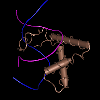 Molecular Structure Image for 2LEF