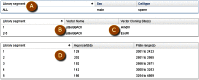 Figure 2. . Details from genomic library record for Caltech Human BAC library D, which has 5 segments.