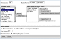 Figure 10. Representative Maps&Options window.