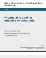 Cover of Prophylaxis against infective endocarditis