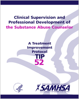 Cover of Clinical Supervision and Professional Development of the Substance Abuse Counselor