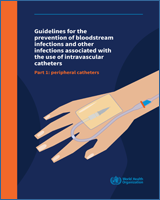 Cover of Guidelines for the prevention of bloodstream infections and other infections associated with the use of intravascular catheters