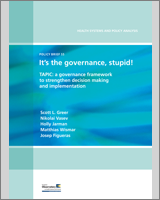 Cover of It’s the governance, stupid!