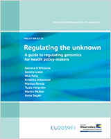 Cover of Regulating the unknown