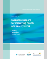 Cover of European support for improving health and care systems