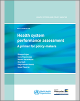 Cover of Health system performance assessment