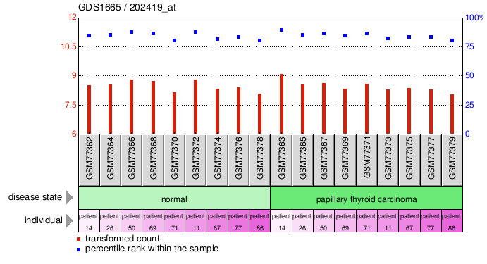 Gene Expression Profile