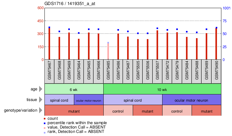 Gene Expression Profile