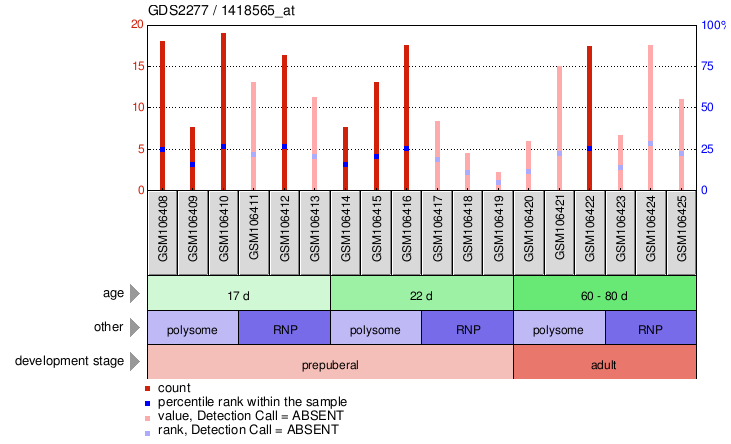 Gene Expression Profile