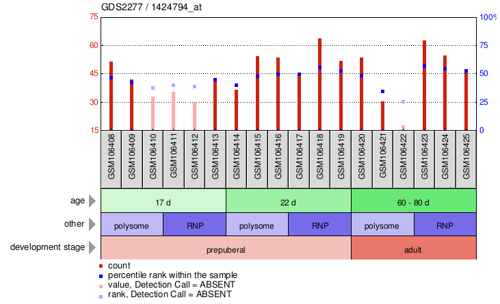 Gene Expression Profile