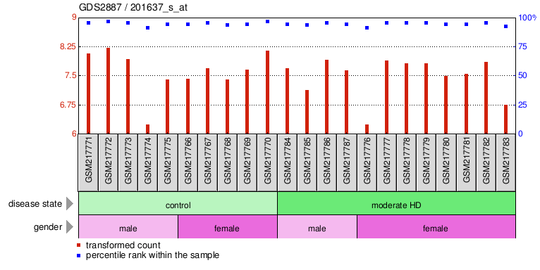 Gene Expression Profile