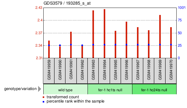 Gene Expression Profile