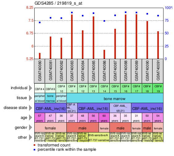 Gene Expression Profile