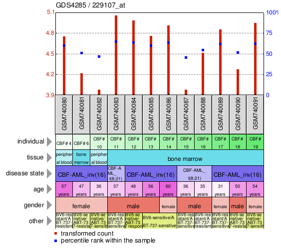 Gene Expression Profile