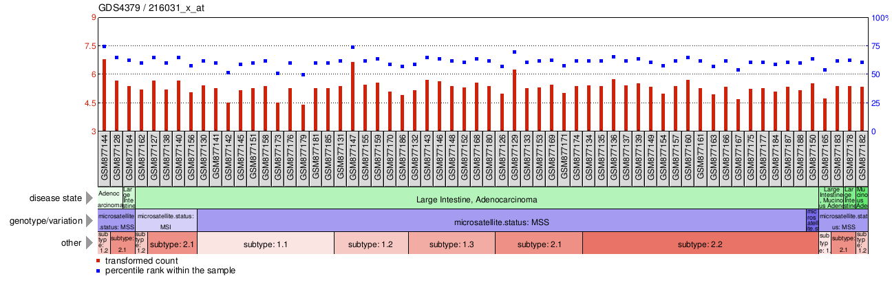 Gene Expression Profile