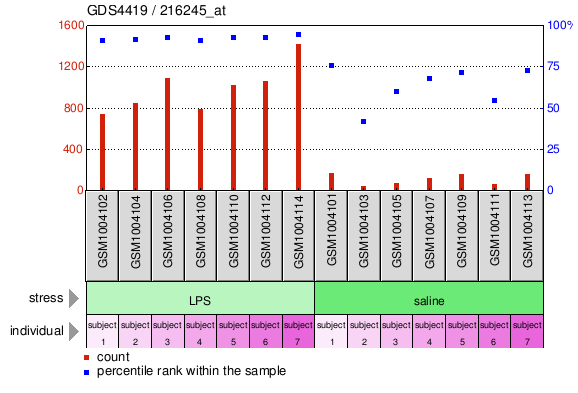 Gene Expression Profile