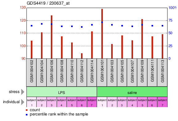 Gene Expression Profile