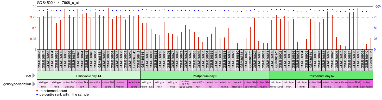 Gene Expression Profile