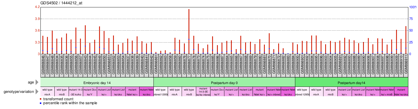 Gene Expression Profile