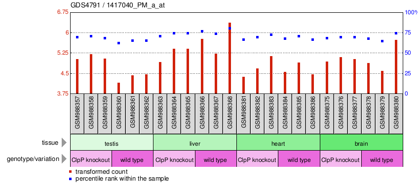 Gene Expression Profile