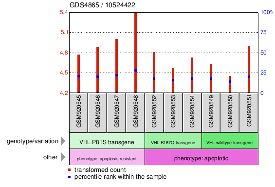 Gene Expression Profile