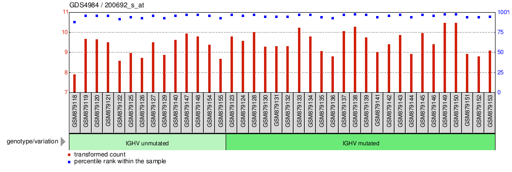 Gene Expression Profile