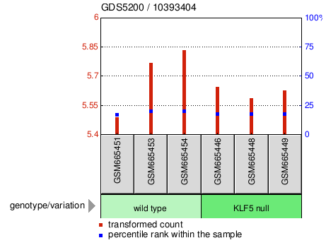 Gene Expression Profile