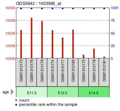 Gene Expression Profile