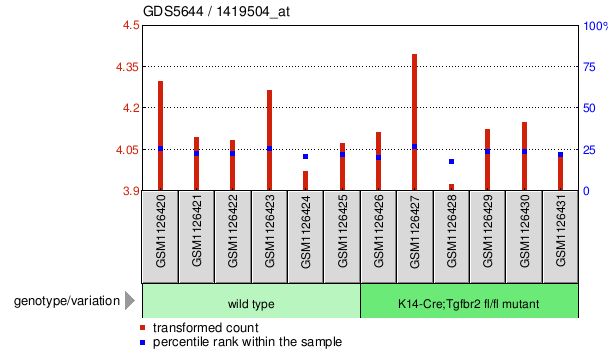 Gene Expression Profile