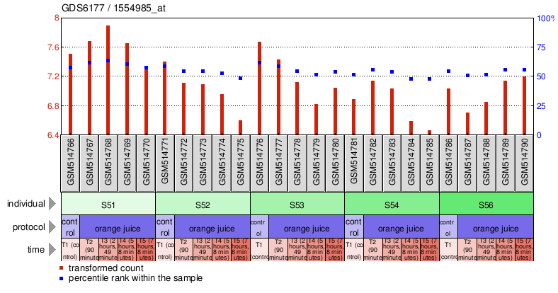 Gene Expression Profile