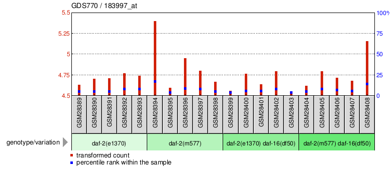 Gene Expression Profile