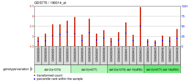 Gene Expression Profile