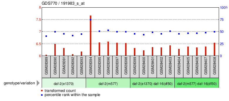 Gene Expression Profile